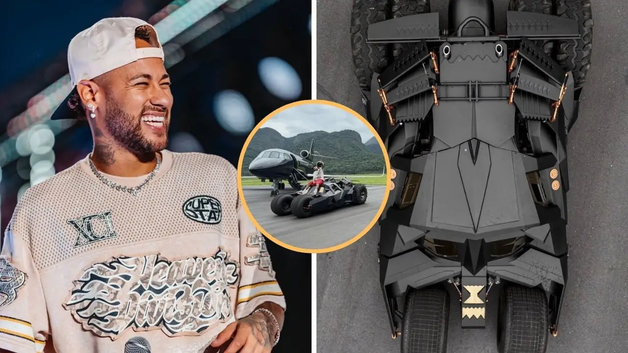 Imagen Principal de Nota: Neymar sorprende al comprar “el Batimóvil”, el auto del Caballero de la Noche