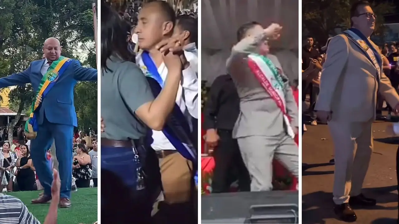 Imagen Principal de Nota: 'Se roban el show': Alcaldes sacan sus mejores pasos en ceremonia de investiduras