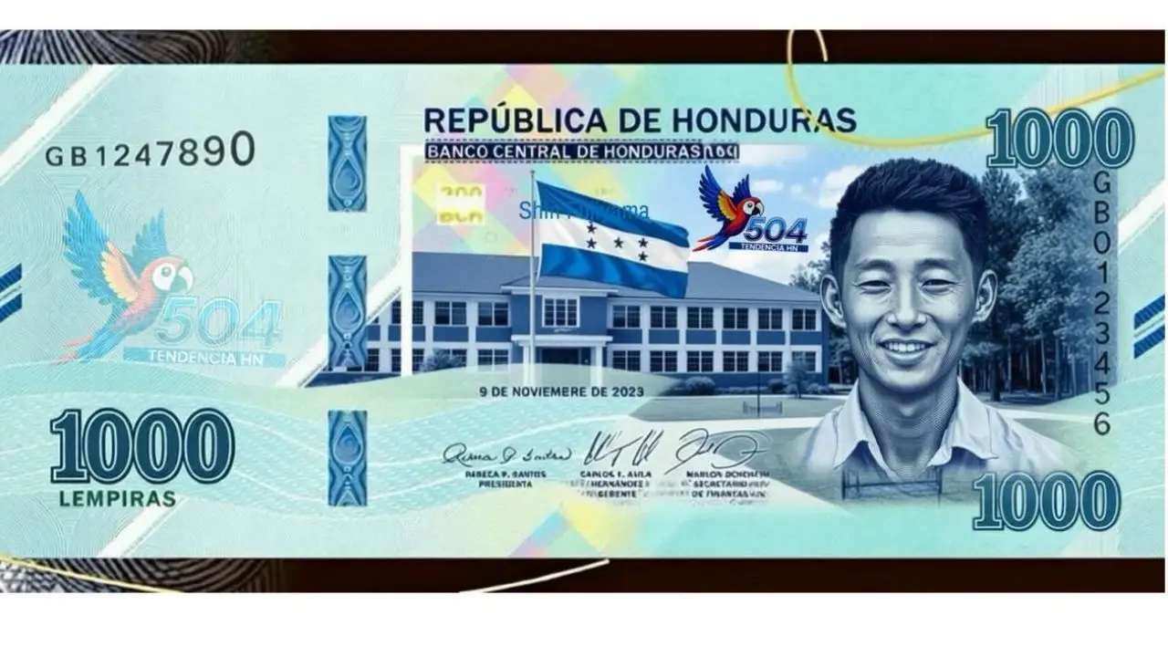Imagen Principal de Nota: Proponen billete con el rostro de Shin Fujiyama y la idea genera debate