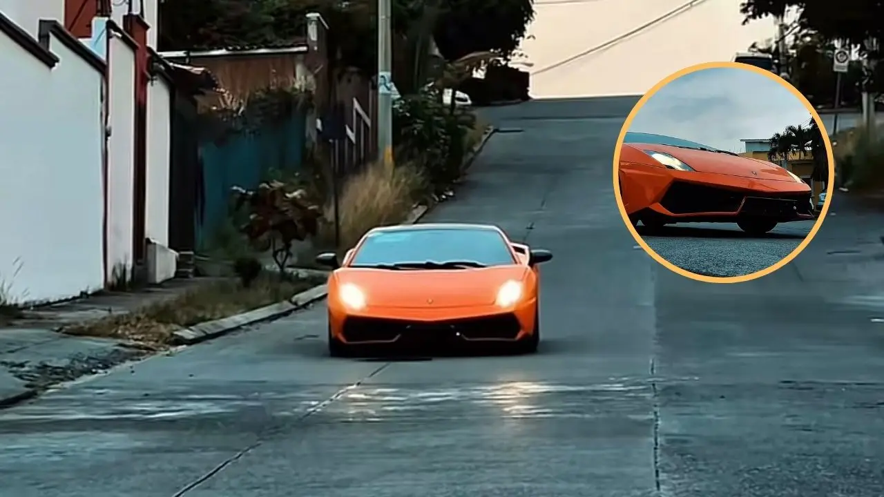 Imagen Principal de Nota: ¿Un Lamborghini en Tegucigalpa? La sorpresa en las calles capitalinas