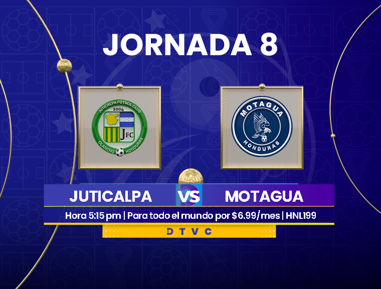 En vivo: Juticalpa vs Motagua, juego disponible a nivel mundial