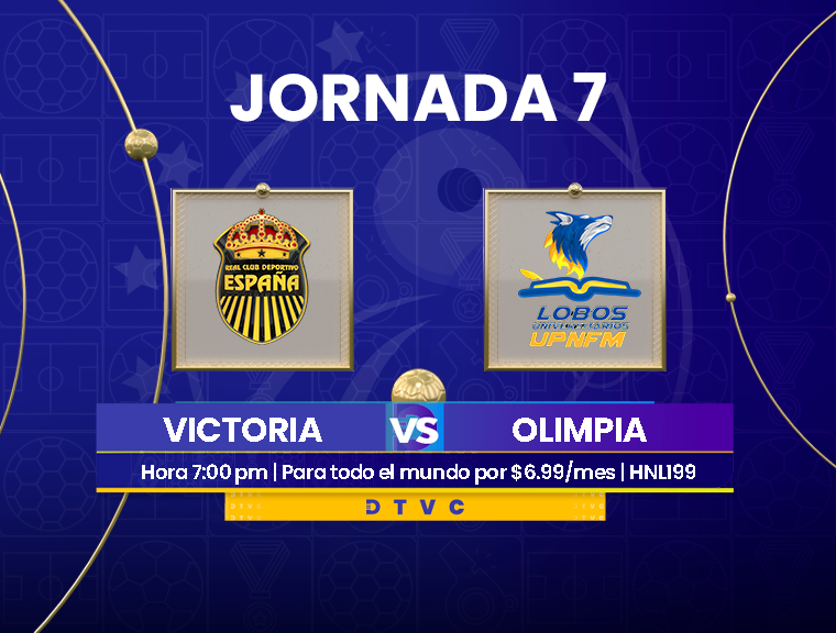 EN VIVO: Real España vs. Lobos UPNFM, juego disponible a nivel mundial