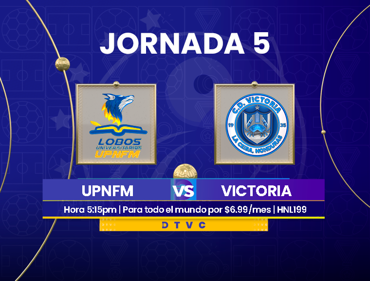 En vivo: Lobos UPNFM vs Victoria, juego disponible a nivel internacional