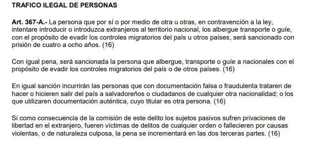 Código penal de El Salvador 
