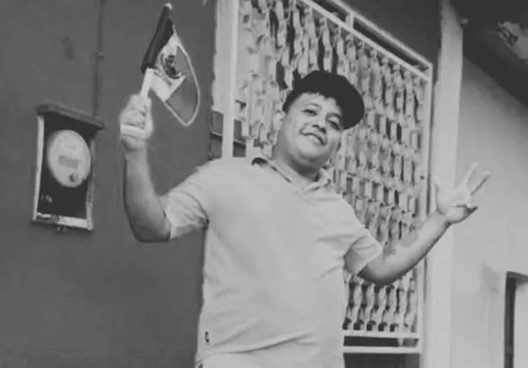 Imagen en blanco y negro del llamdo Chabelo