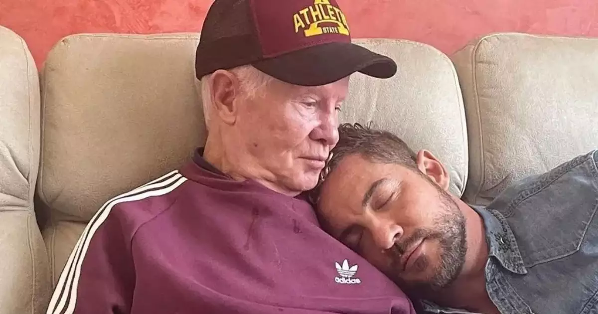 David Bisbal y su padre 