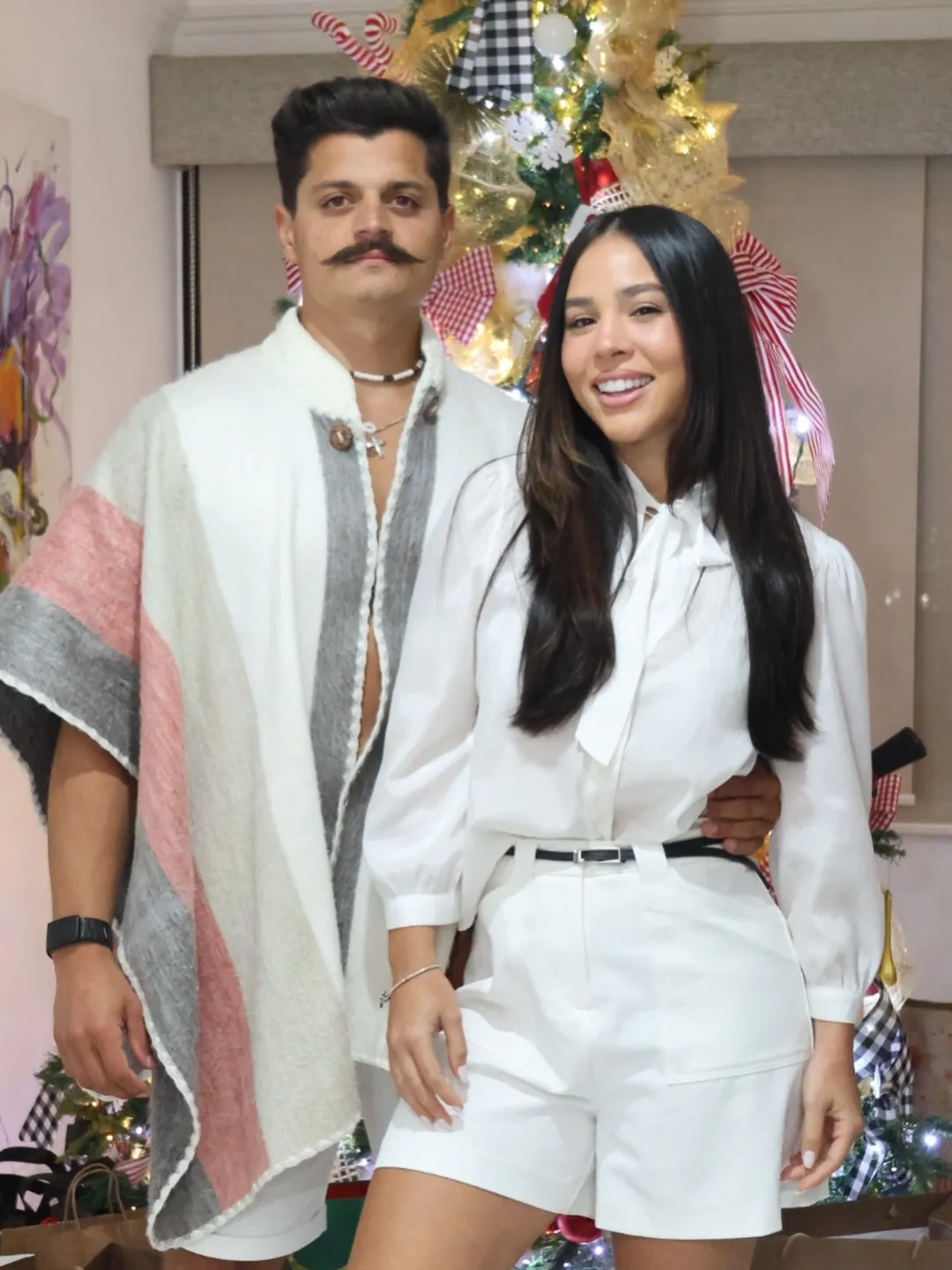 Gianpiero Fusco junto a una chica 