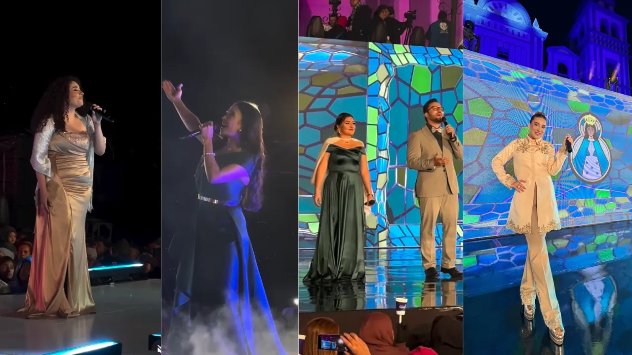 Artistas nacionales llenaron de ritmo y devoción la alborada a la Virgen de Suyapa