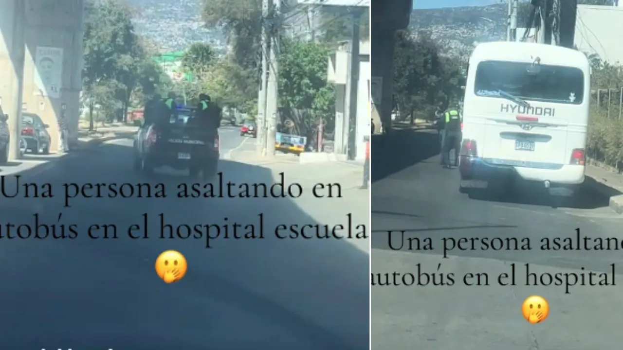 Imagen Principal de Nota: Video capta asalto frustrado en bus de Tegucigalpa y desata debate en redes