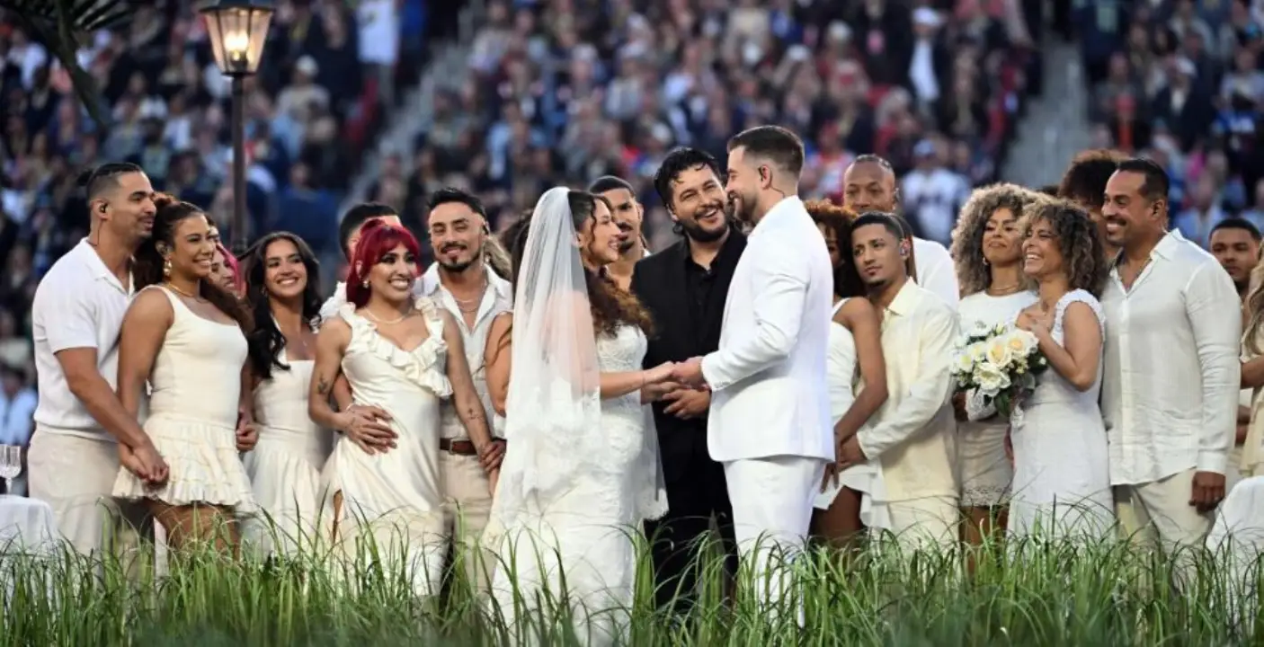 ¿Fue real la boda en el show de Bad Bunny en el Super Bowl? Esto se sabe