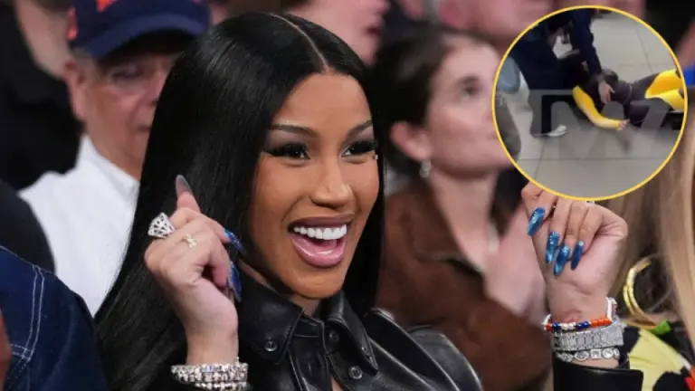 Cardi B baila con un robot, se cae y el video se vuelve viral