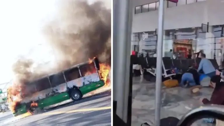 El caos y pánico cunde en varios estados de México tras muerte de 'El Mencho'