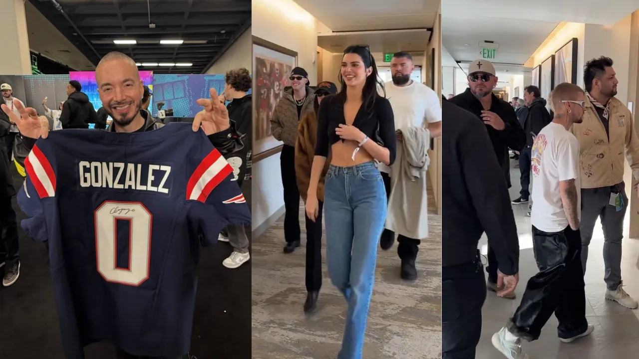 Famosos que disfrutaron el Super Bowl 2026