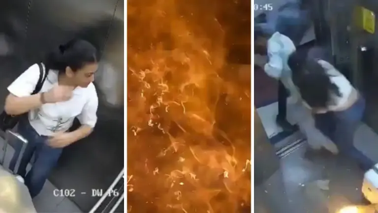 Momentos de terror vivió una pareja tras la explosión de globos con helio