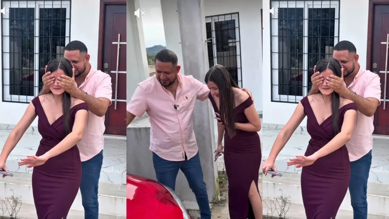¿Un carro?: Soy Rosel enciende redes con inesperado regalo para su novia