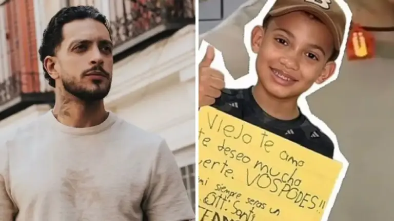 Imagen Principal de Nota: 'Serás un ganador': Fancony rompe en llanto con tierno mensaje de su hijo