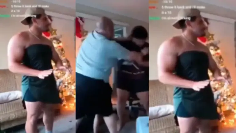 Imagen Principal de Nota: Padre desata furia contra su hijo influencer al descubrirlo vestido de mujer
