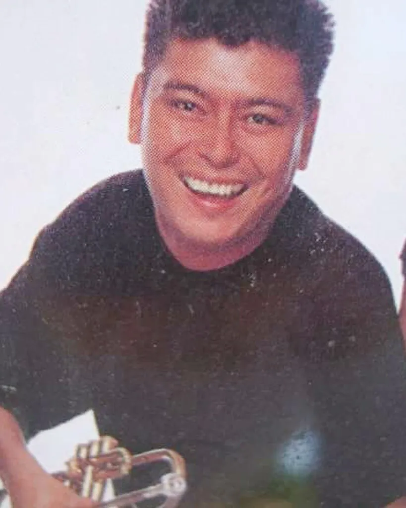 Rony Alvarado en su juventud