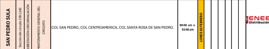 Zonas sin energia eléctrica