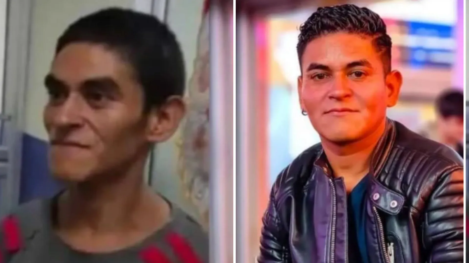 Herminio Juarez antes y después 