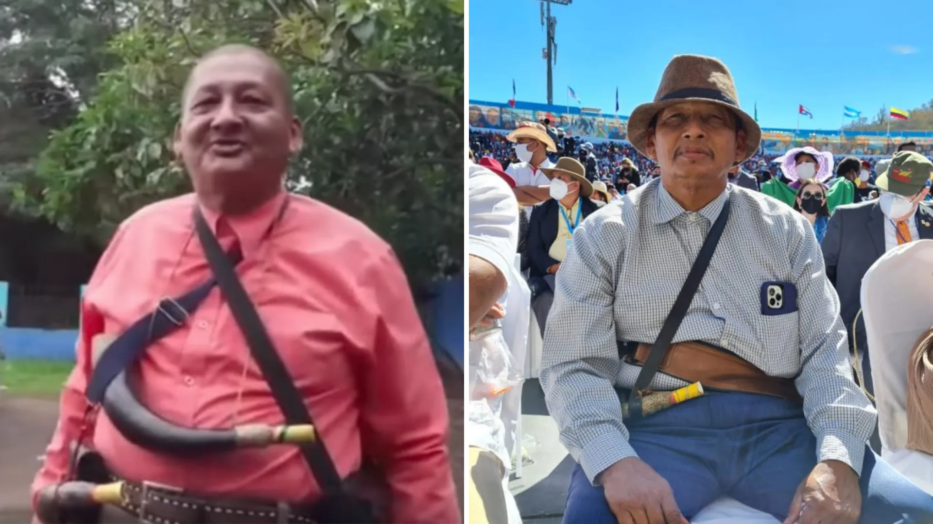 Santiago Zúniga, antes y después 