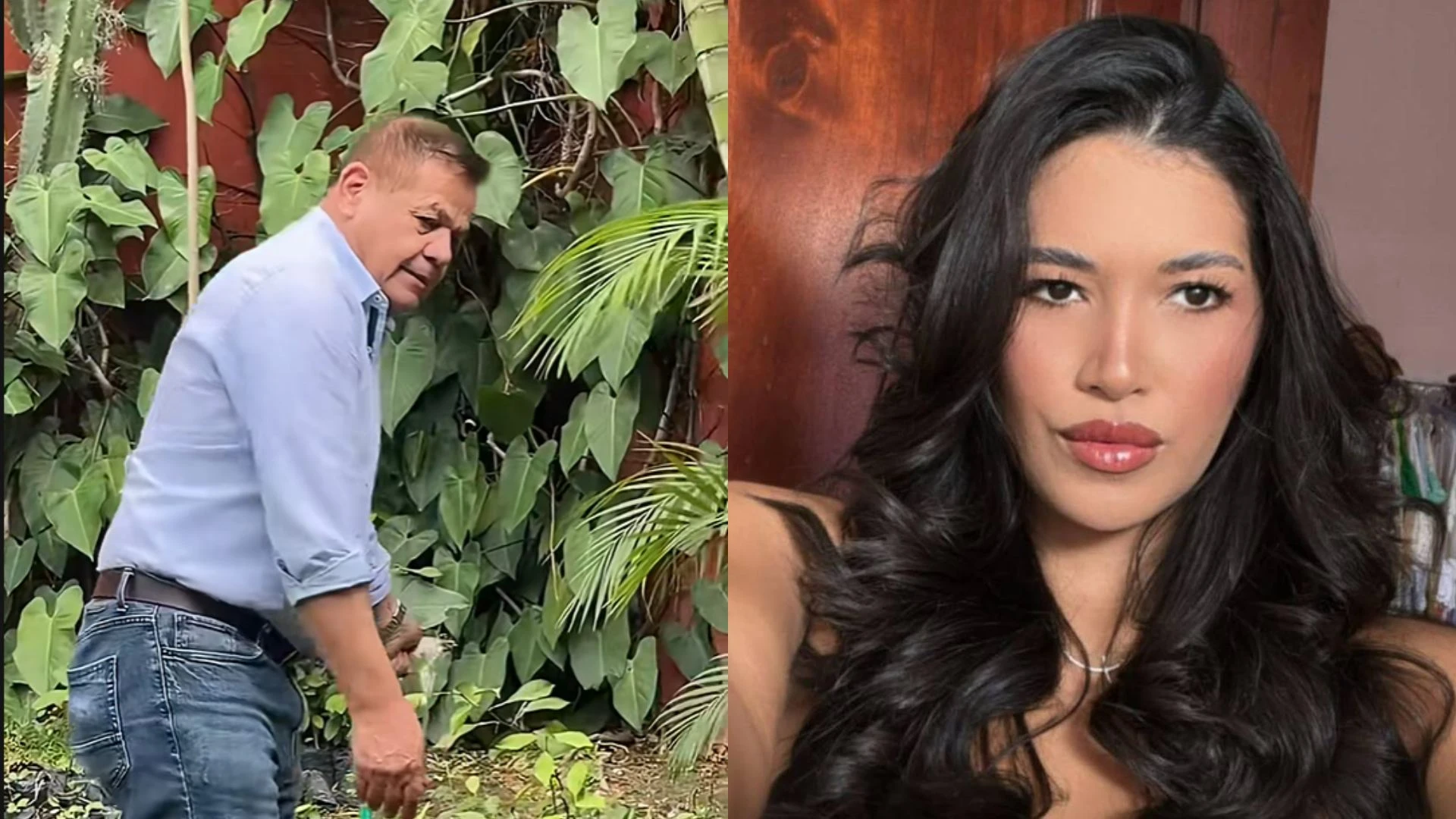 Romeo Vasquez y su hija 