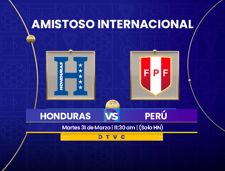 En vivo: Honduras vs Perú, juego disponible solo para HN
