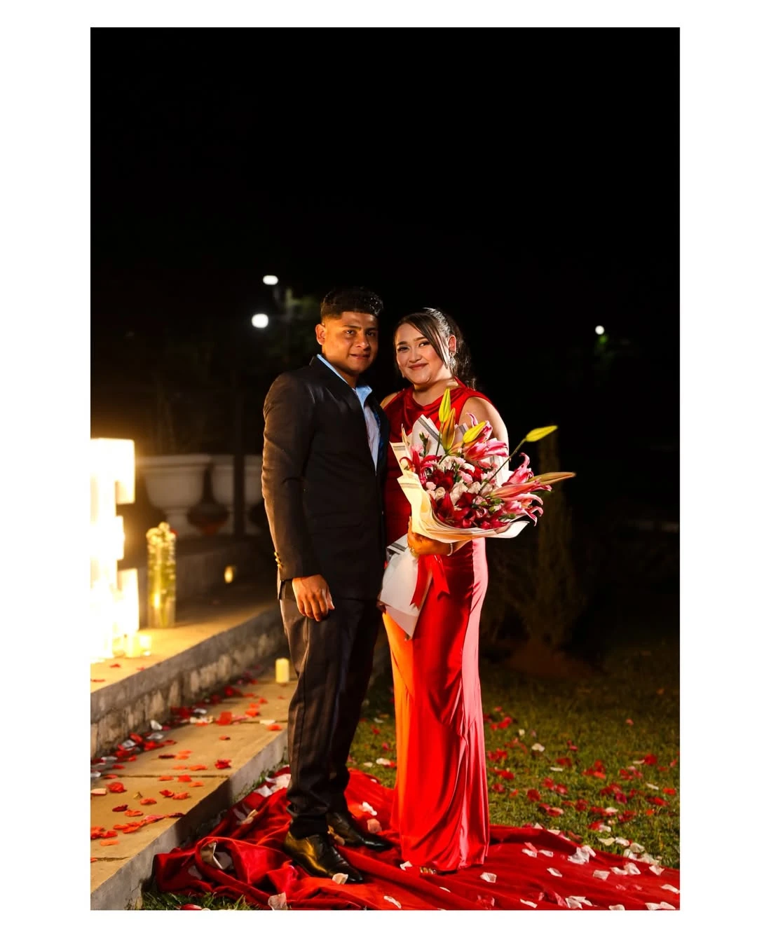 periodista y su pareja 