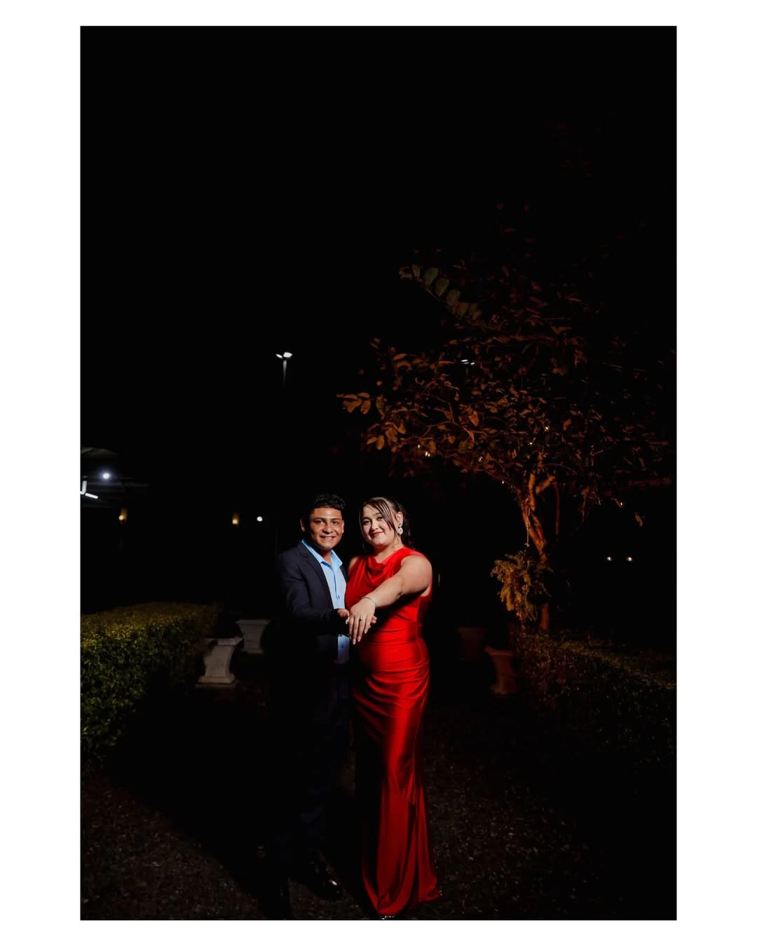 periodista y su pareja 