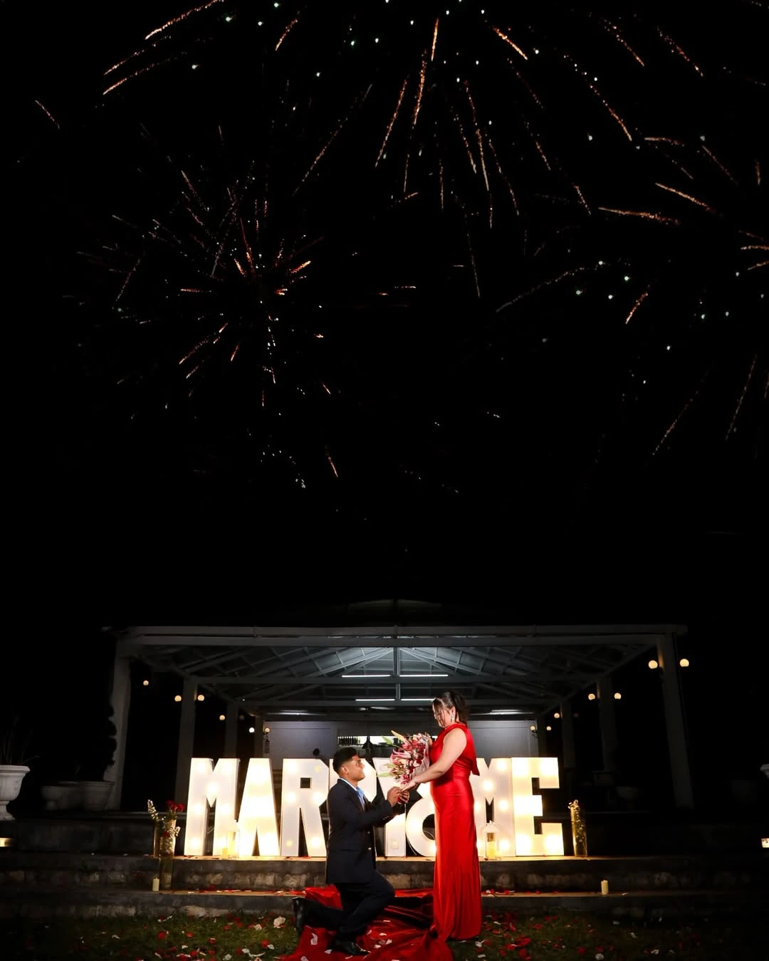 periodista y su pareja 