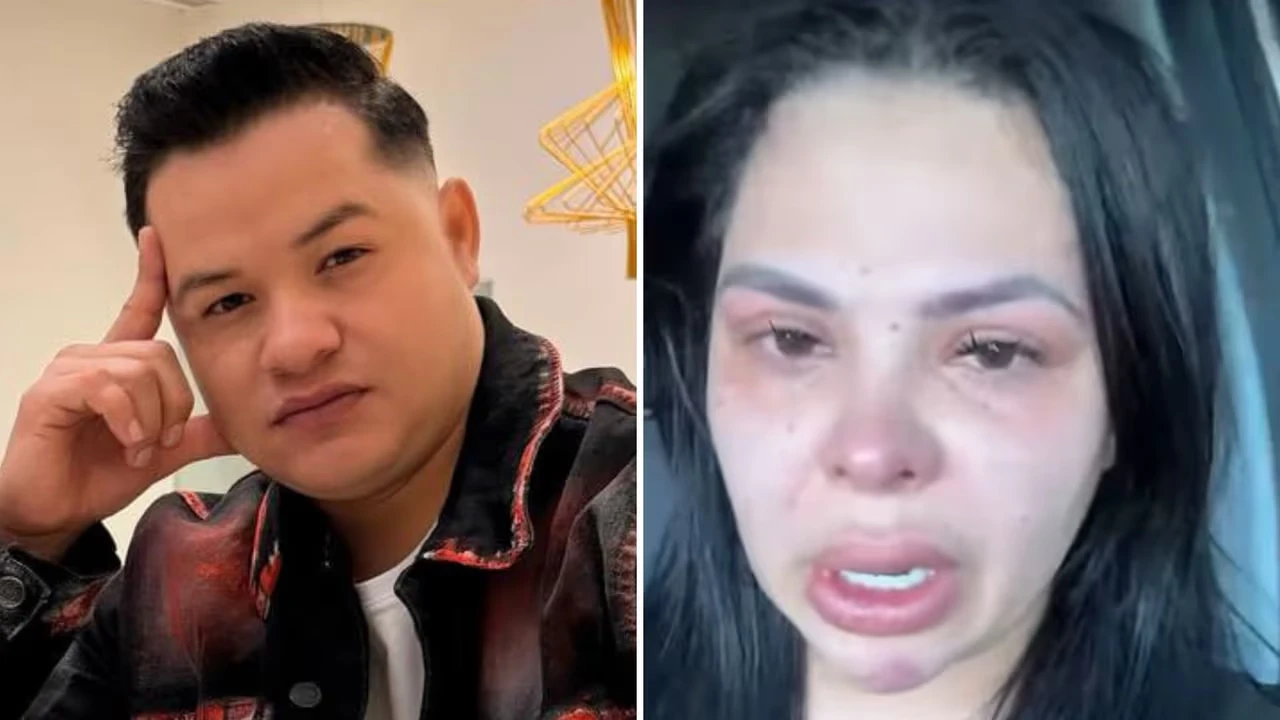 vocalista y su esposa