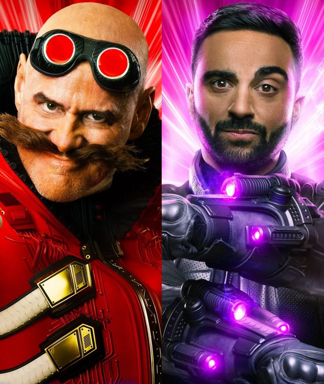 Jim Carrey y Lee Majdoub volverán en 'Sonic the Hedgehog 4'. La película se estrena en cines el 19 de marzo de 2027. Foto: cortesía de X