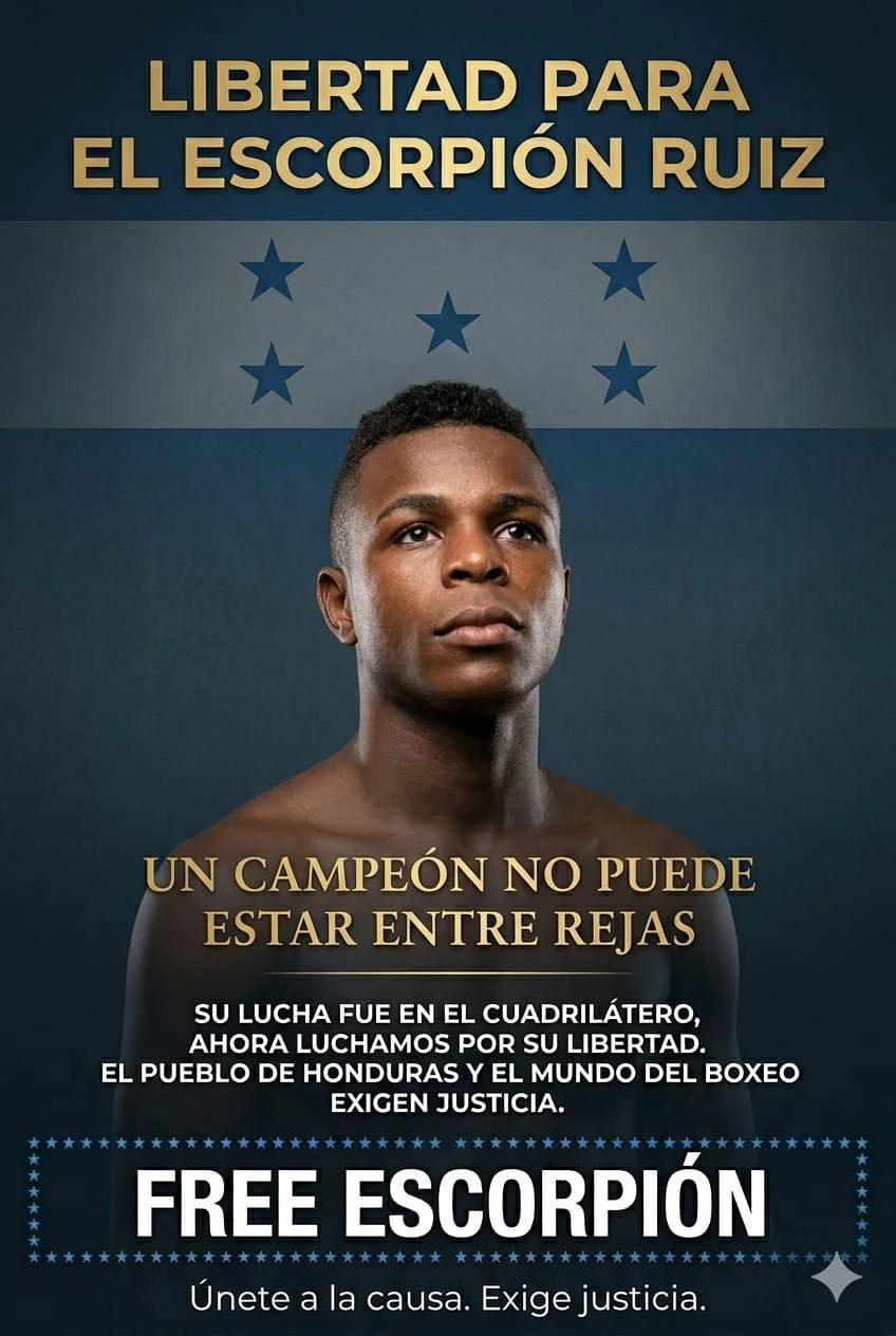 En las redes sociales se comenzó con la campaña 'Free Escorpión'. Foto: cortesía de Facebook 