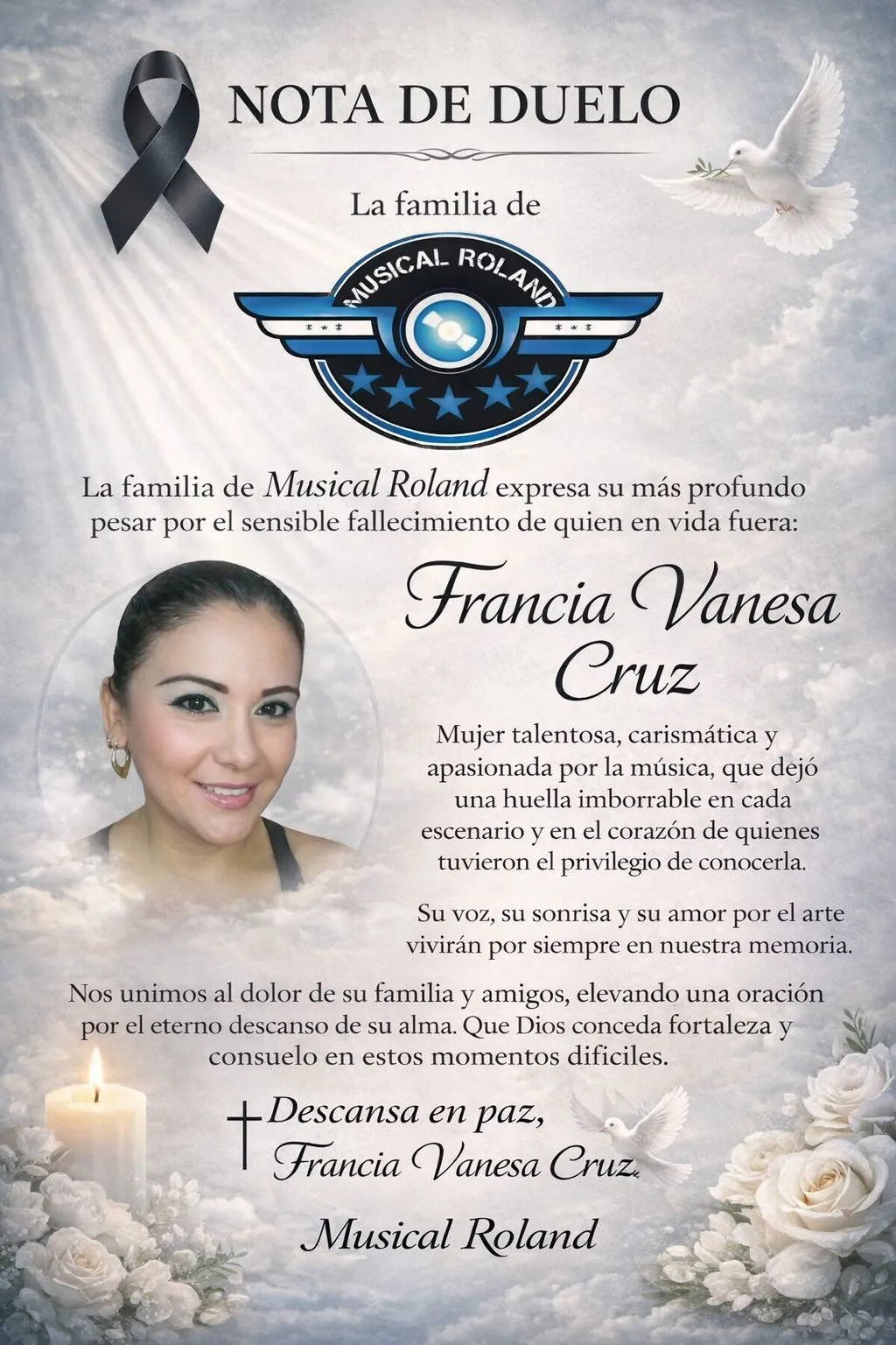 NOta de Duelo Chicas Roland