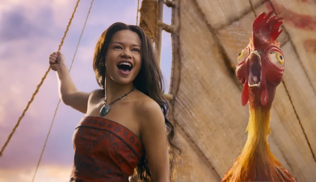 La película se estrenará el 9 de julio de 2026 y mantiene la historia de la original animada, con Catherine Lagaʻaia en el papel protagónico. Foto: captura de pantalla