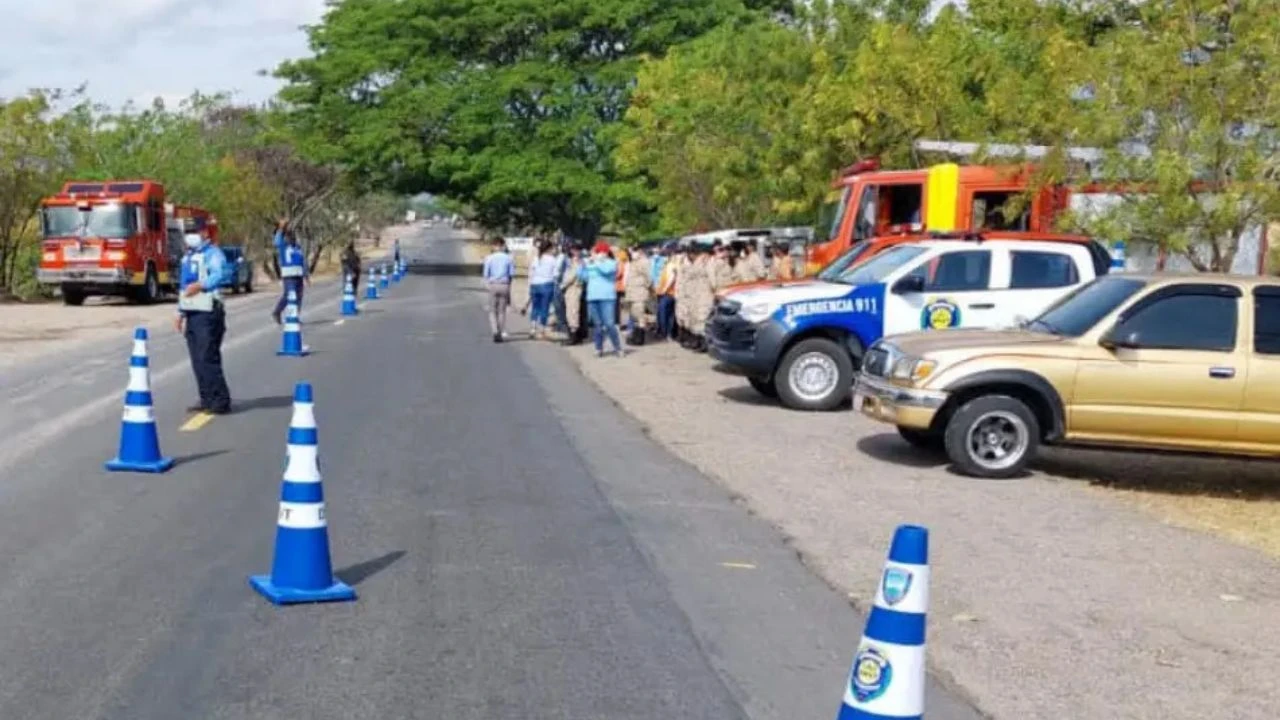 operativo en la carretera