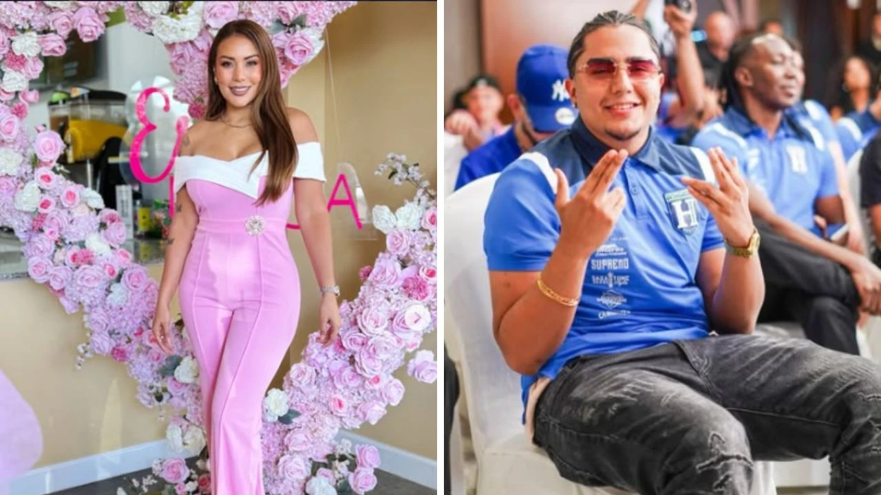 Imagen Principal de Nota: Elsa Oseguera rompe en llanto al descubrir video viral de Davis Flow con La Sarca Biker