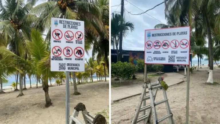 Imagen Principal de Nota: Estas son las restricciones en playas de Tela y Puerto Cortés por Semana Santa