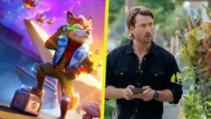 Imagen de Glen Powell será Fox McCloud en Super Mario Galaxy: La Película