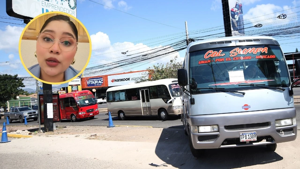 Hondureña revela cómo fue víctima de asalto en bus en Tegucigalpa