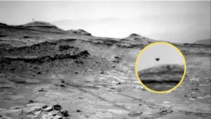 Imagen de ¿Captó la NASA un OVNI en Marte? La foto que enciende la polémica