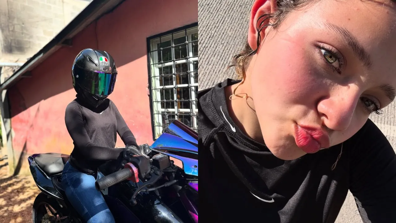 Imagen Principal de Nota: ¿Quien es La Sarca Biker? la hondureña viral en redes sociales