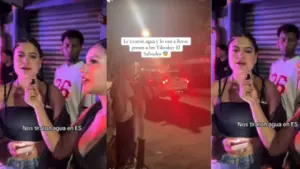 Imagen de ¿Los llevaron presos? Les cae la policía a tiktokers hondureños en El Salvador