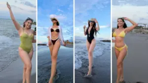 Imagen de Presentadoras de Televicentro encienden La Ceiba con bikinazos