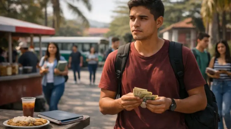 Imagen Principal de Nota: Día a día de un universitario: ¿Cuánto cuesta sobrevivir en Honduras?