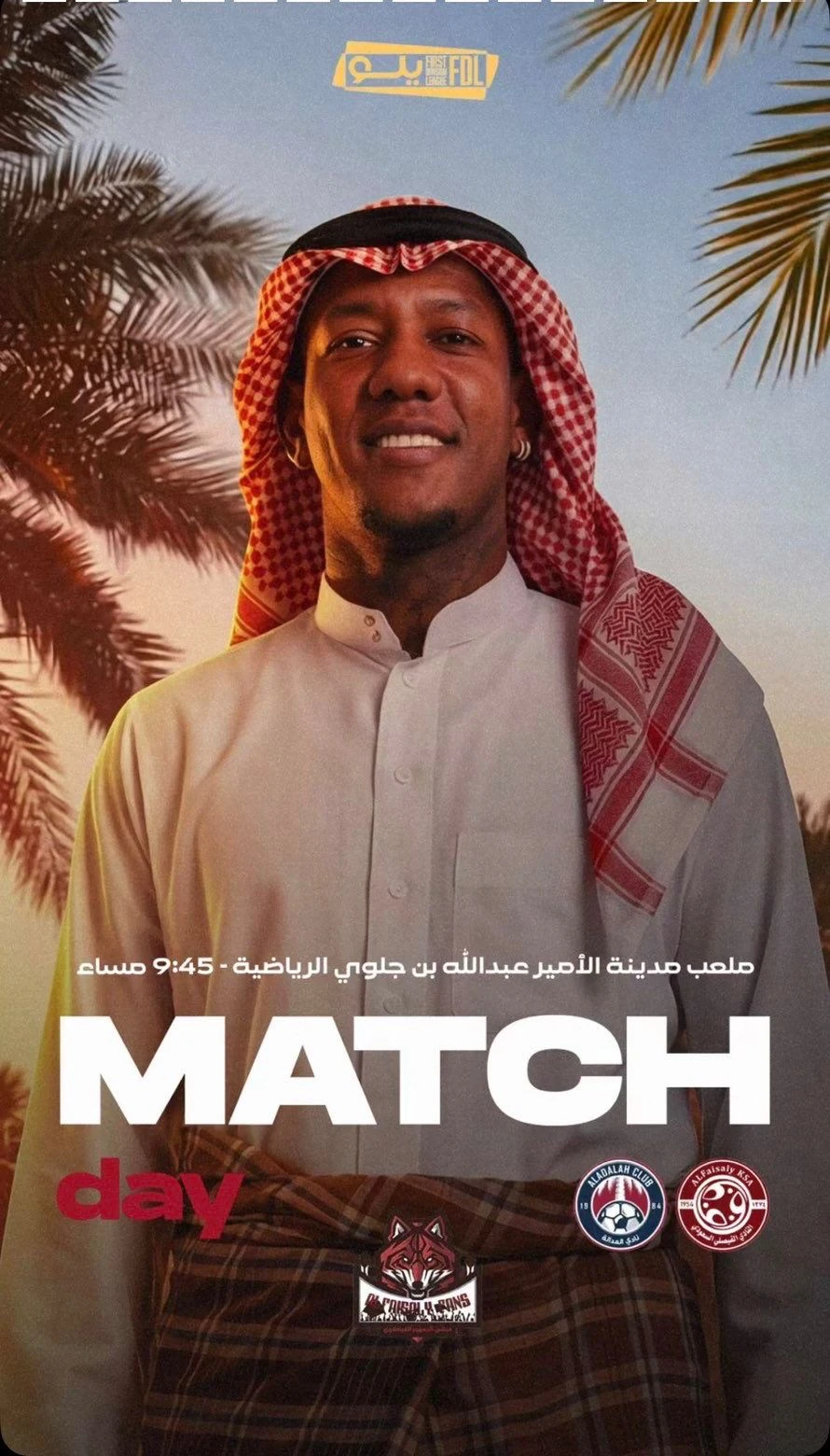 Imagen de Romell Quioto con vestimenta arabe. Foto: cortesía de redes sociales 