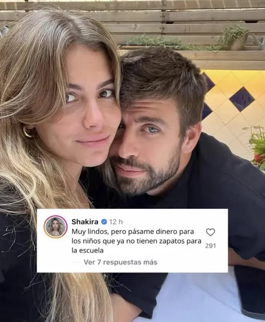 Shakira y Clara Chía 