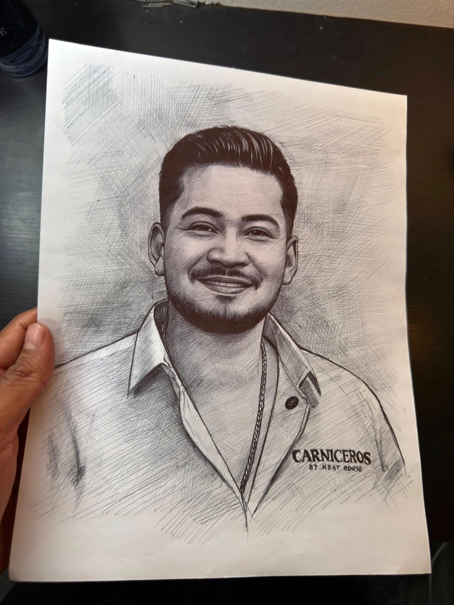 retrato de Hernan Martinez 