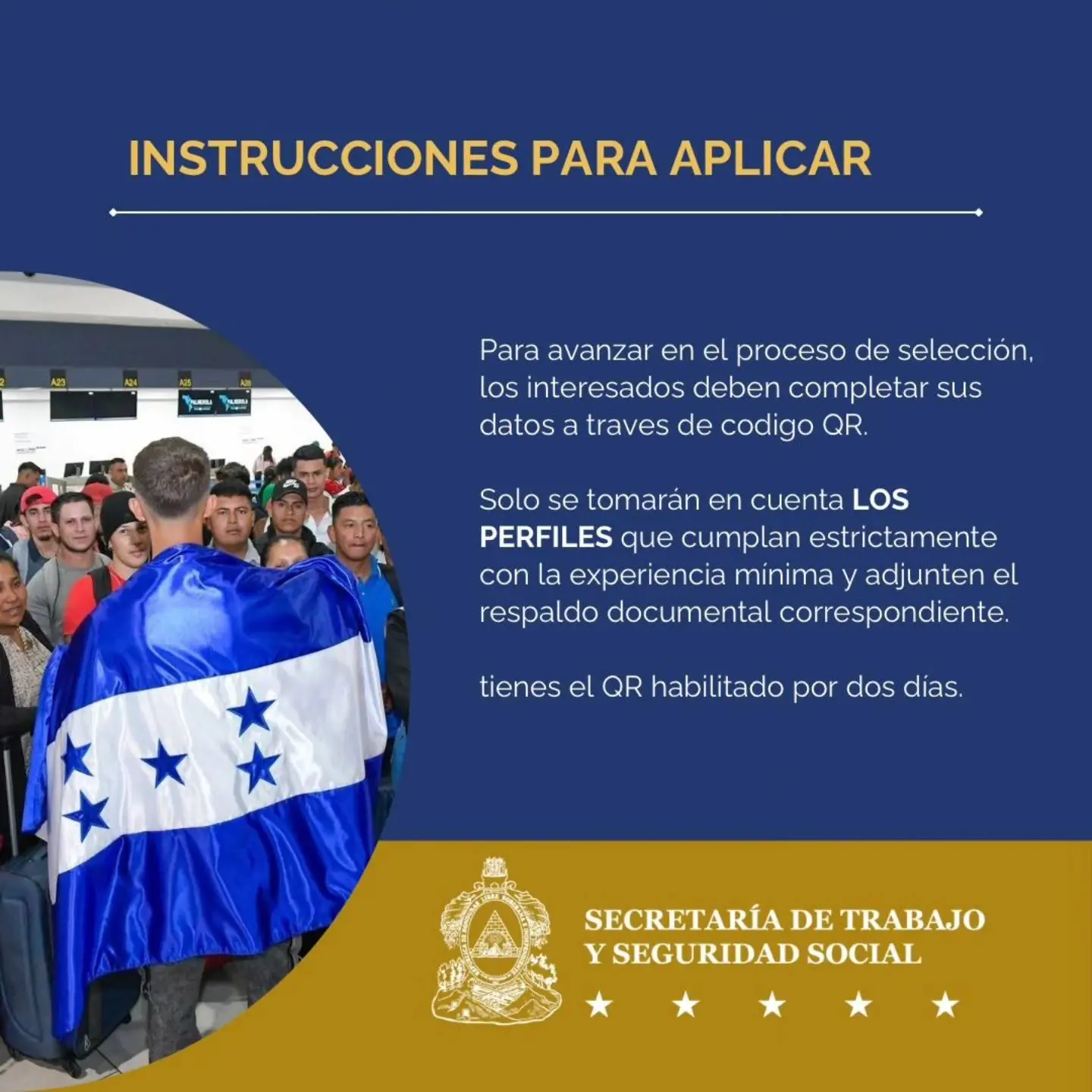 Para poder aplicar, la Secretaría de Trabajo habilitó un código QR que puedes escanear. 