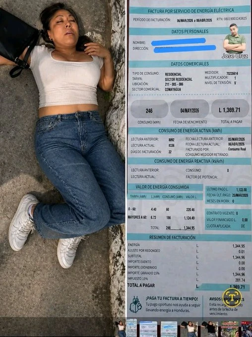 mujer trada en el suelo